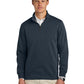 Men's Pocketless 1/4-Zip Sweatshirt - BB18206 - Night Navy