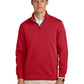 Men's Pocketless 1/4-Zip Sweatshirt - BB18206 - Rich Red