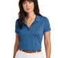 Women's Pocketless Moisture Wicking Polo - BB18221 - Charter Blue