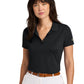 Women's Pocketless Moisture Wicking Polo - BB18221 - Deep Black