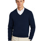 Men's Pocketless V-Neck Sweater - BB18400 - Navy Blazer