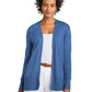 Women's Pocketless Cardigan Sweater - BB18403 - Charter Blue Heather