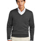 Men's Pocketless Merino V-Neck Sweater - BB18410 - Windsor Grey Heather