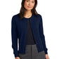 Women's Pocketless Merino Cardigan Sweater - BB18413 - Navy Blazer