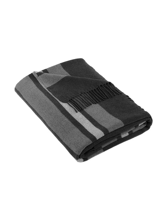 Multi-Color Heritage Blanket - BB19000 - Windsor Grey/ Shadow Grey/ Blanc