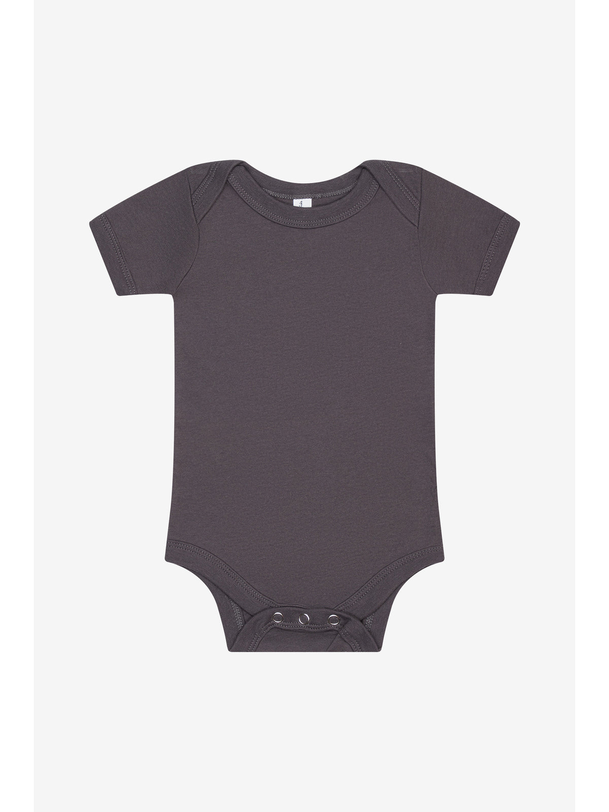 Unisex Infant Jersey Short Sleeve One Piece - BC100B - Asphalt