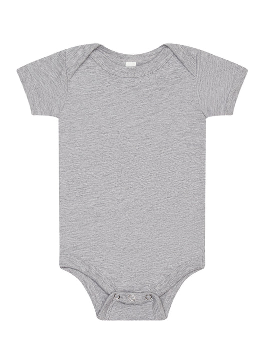 Unisex Infant Jersey Short Sleeve One Piece - BC100B - Athletic Heather