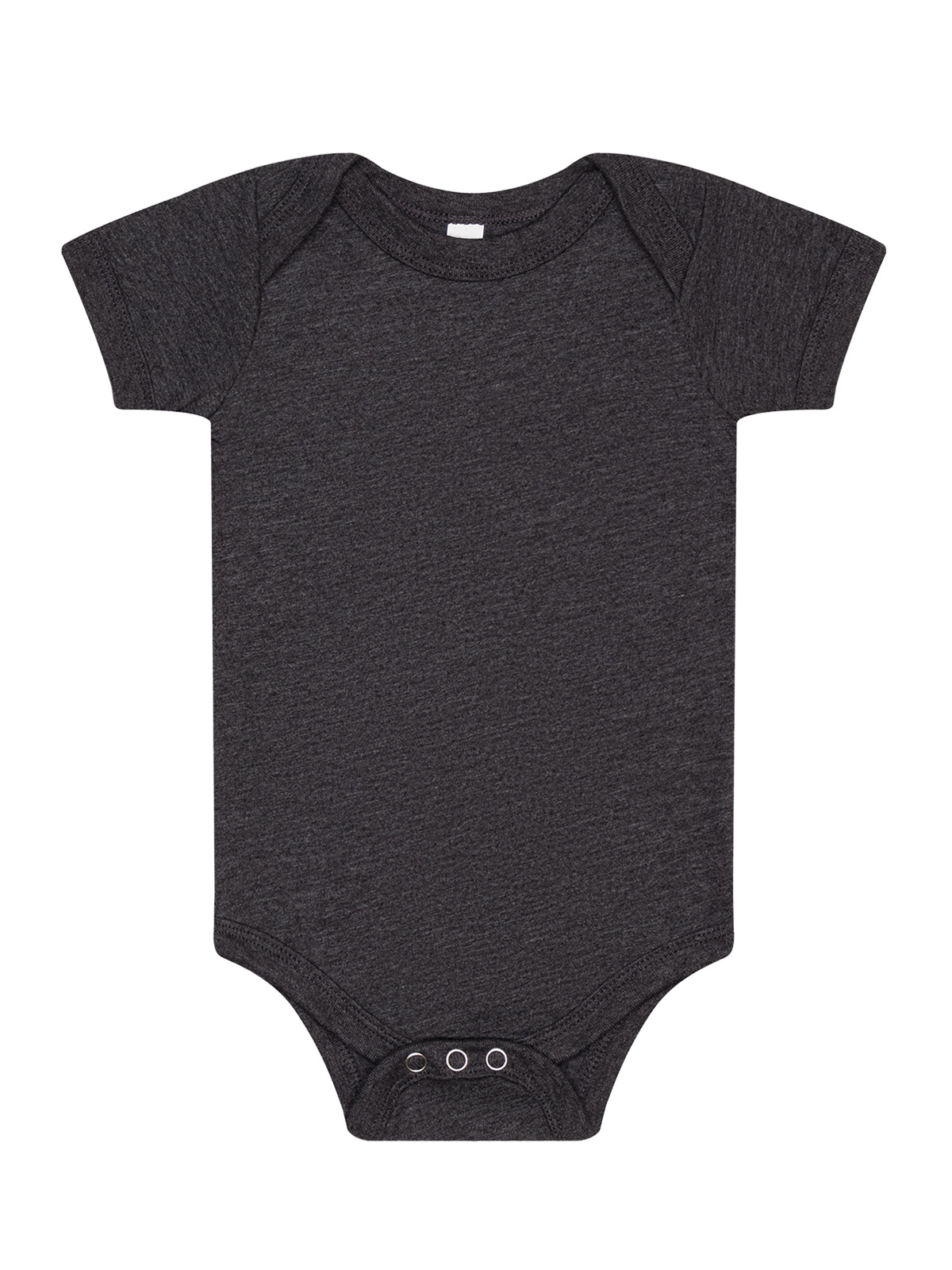 Unisex Infant Jersey Short Sleeve One Piece - BC100B - Dark Grey Heather