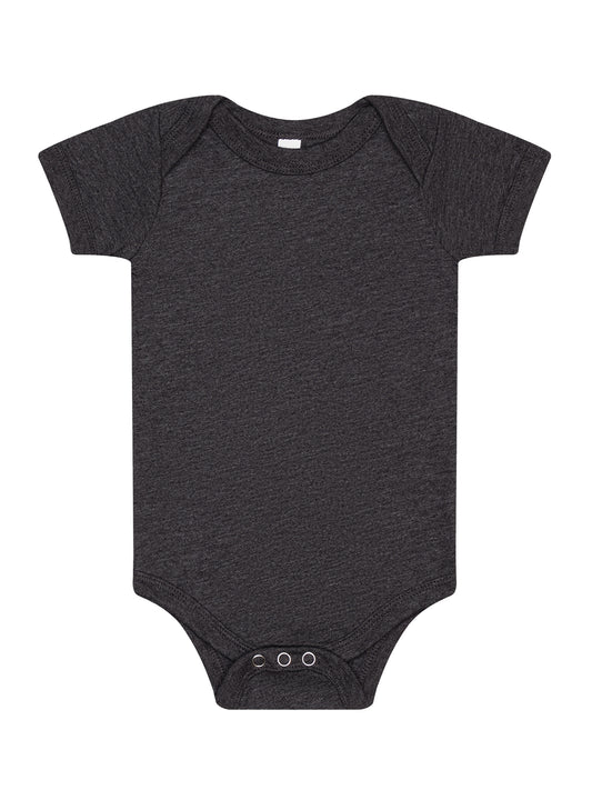 Unisex Infant Jersey Short Sleeve One Piece - BC100B - Dark Grey Heather
