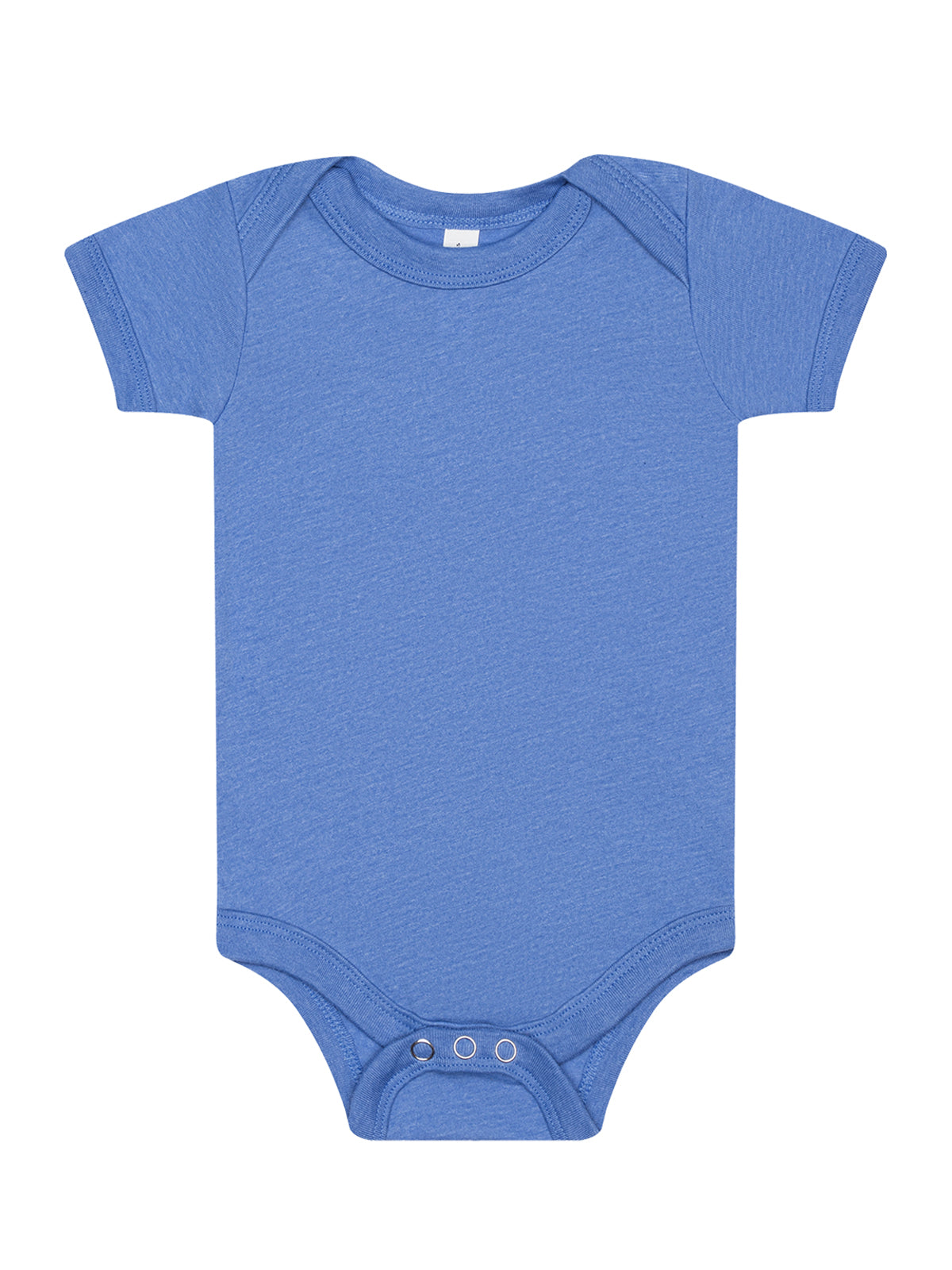 Unisex Infant Jersey Short Sleeve One Piece - BC100B - Heather Columbia Blue