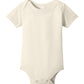 Unisex Infant Jersey Short Sleeve One Piece - BC100B - Natural