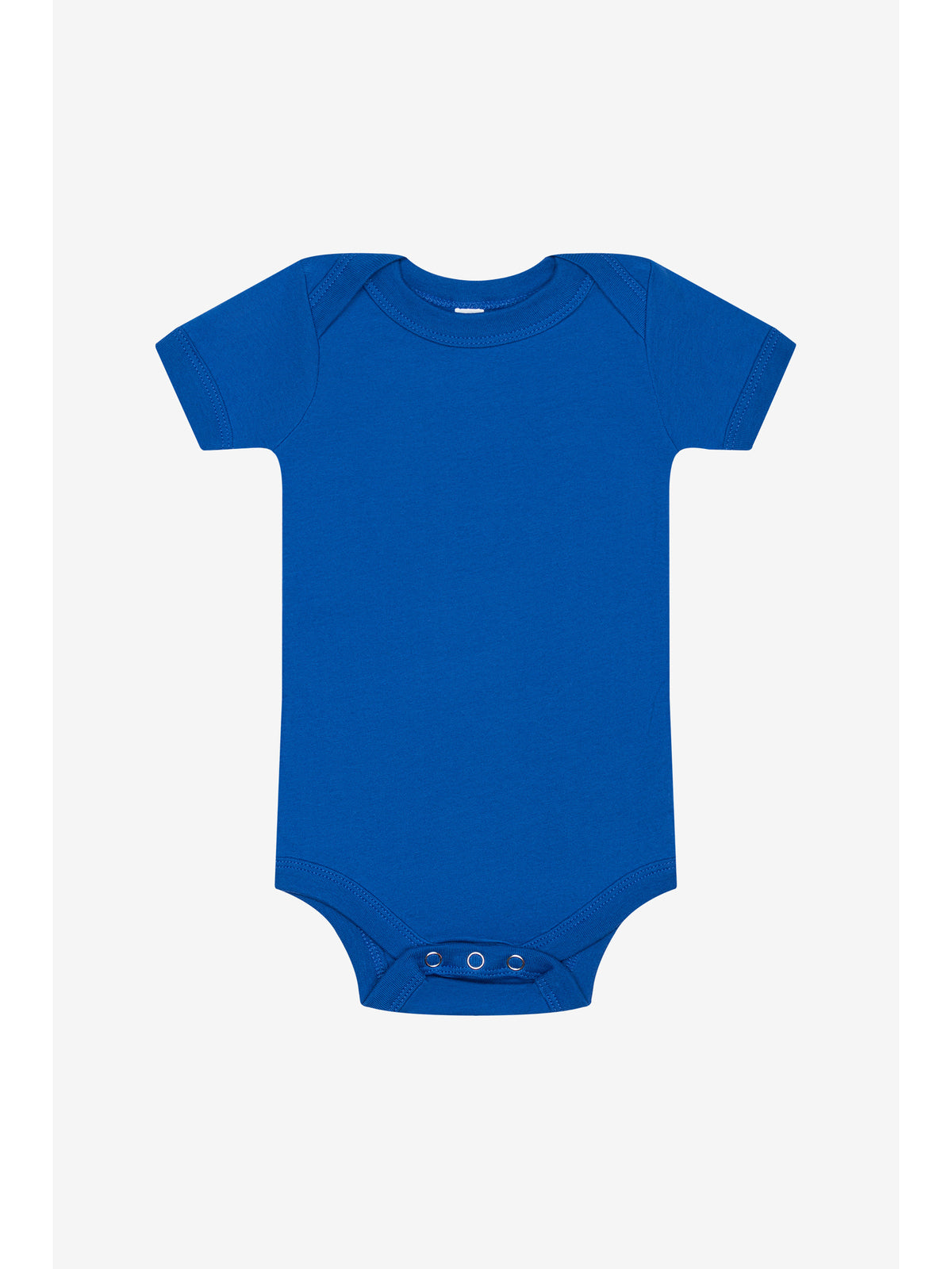 Unisex Infant Jersey Short Sleeve One Piece - BC100B - True Royal
