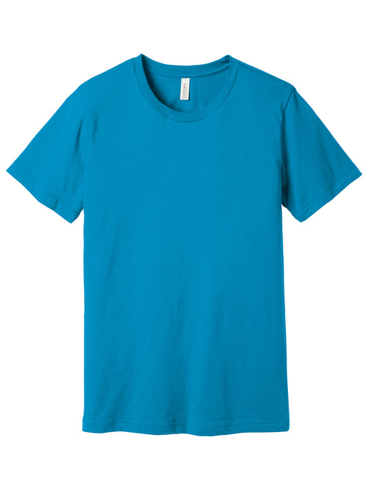 Unisex Jersey Short Sleeve Tee - BC3001 - Aqua