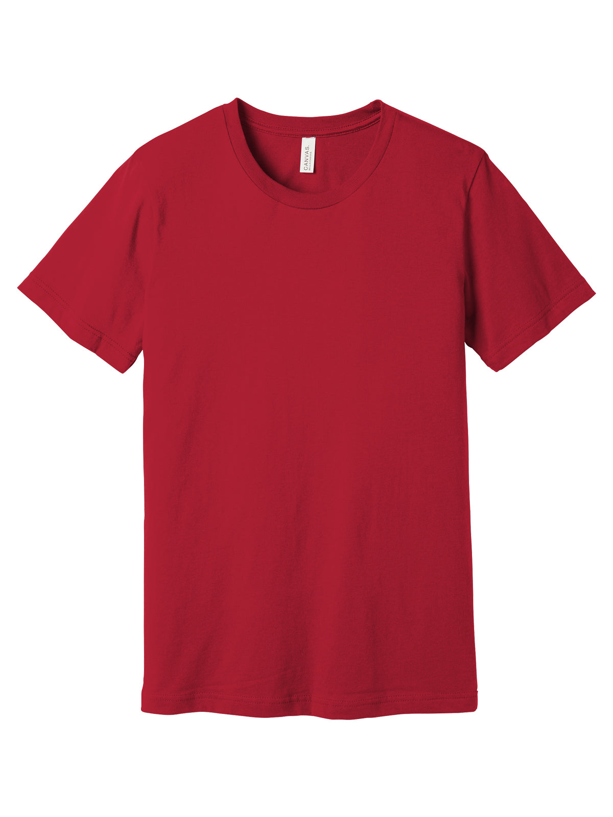 Unisex Jersey Short Sleeve Tee - BC3001 - Canvas Red