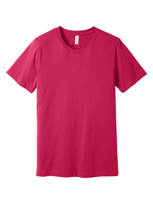 Unisex Jersey Short Sleeve Tee - BC3001 - Fuchsia
