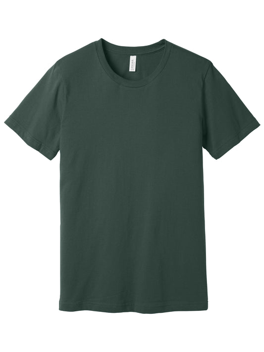 Unisex Jersey Short Sleeve Tee - BC3001 - Hunter Green