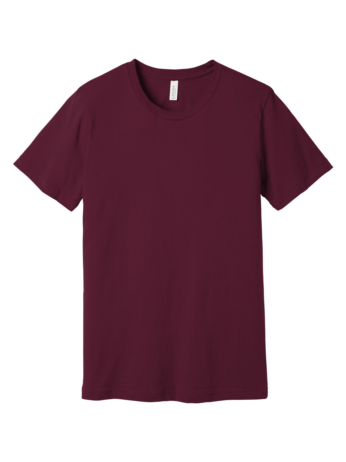 Unisex Jersey Short Sleeve Tee - BC3001 - Maroon