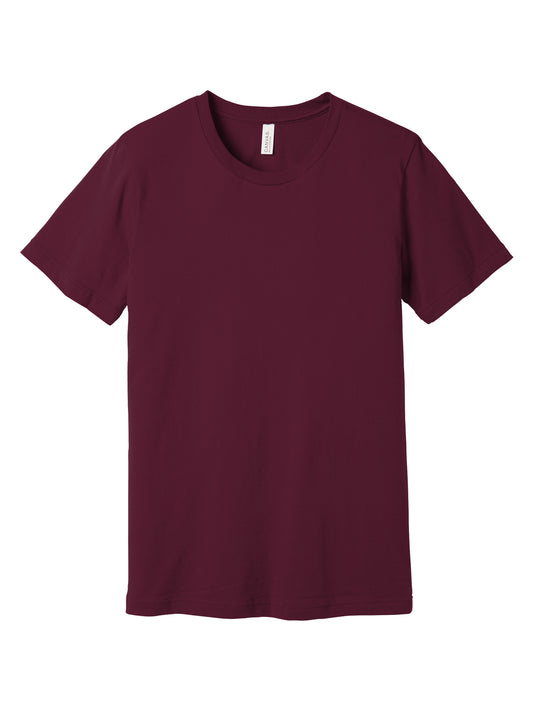 Unisex Jersey Short Sleeve Tee - BC3001 - Maroon
