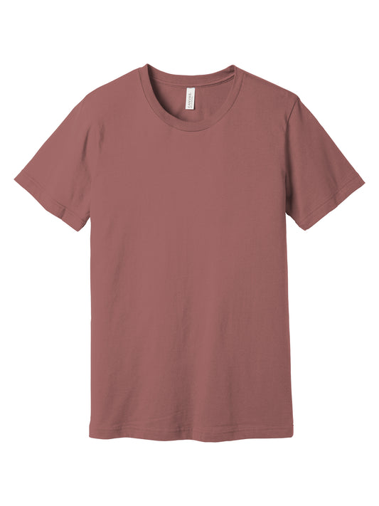 Unisex Jersey Short Sleeve Tee - BC3001 - Mauve