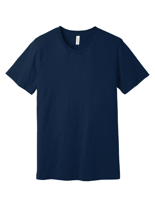 Unisex Jersey Short Sleeve Tee - BC3001 - Navy