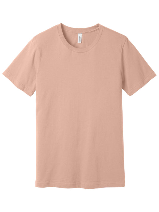 Unisex Jersey Short Sleeve Tee - BC3001 - Peach
