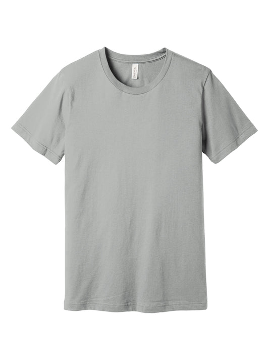 Unisex Jersey Short Sleeve Tee - BC3001 - Silver