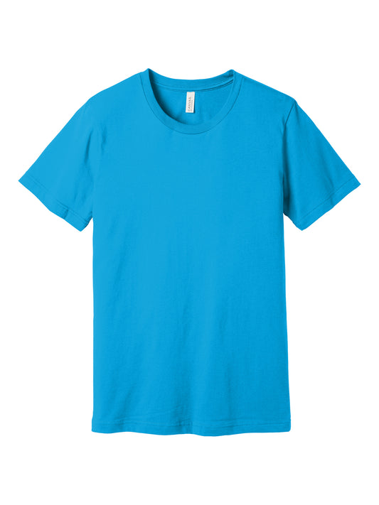 Unisex Jersey Short Sleeve Tee - BC3001 - Turquoise
