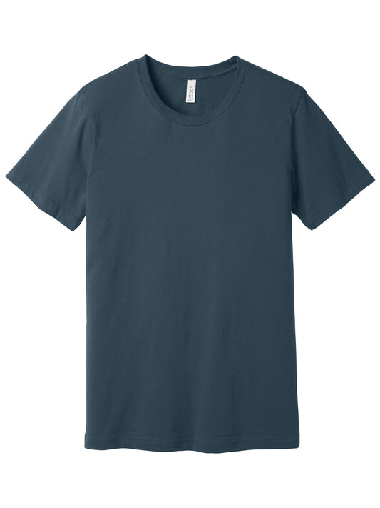 Unisex Jersey Short Sleeve Tee - BC3001 - Vintage Navy
