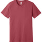 Unisex Jersey Short Sleeve Tee - BC3001 - Vintage Red