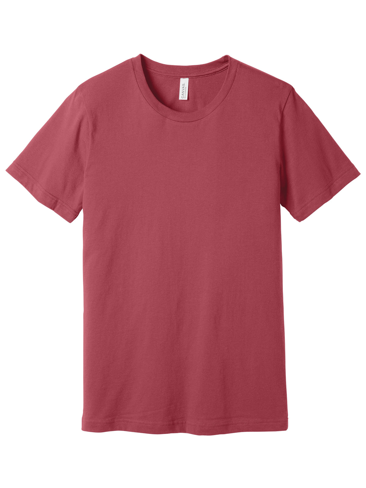 Unisex Jersey Short Sleeve Tee - BC3001 - Vintage Red