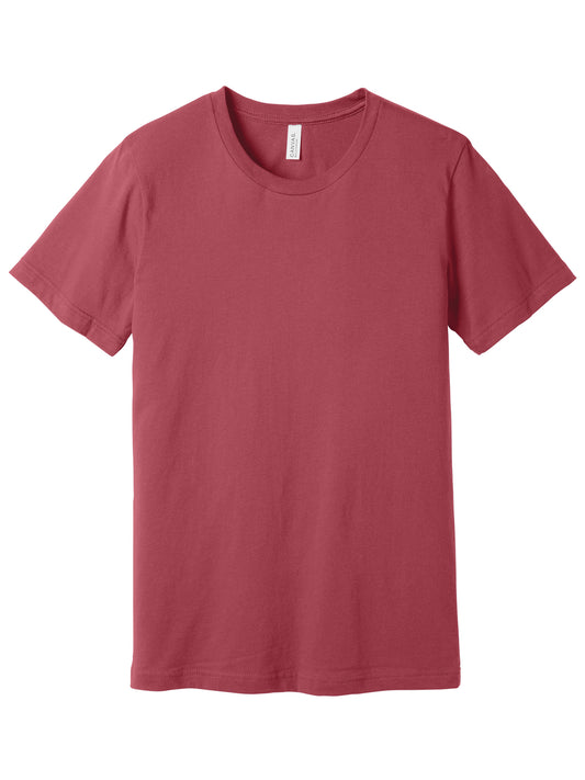 Unisex Jersey Short Sleeve Tee - BC3001 - Vintage Red