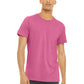 Unisex Heather CVC Short Sleeve Tee - BC3001CVC - Heather Charity Pink