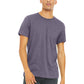 Unisex Heather CVC Short Sleeve Tee - BC3001CVC - Heather Purple