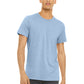 Unisex Heather CVC Short Sleeve Tee - BC3001CVC - Heather Baby Blue