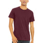 Unisex Heather CVC Short Sleeve Tee - BC3001CVC - Heather Cardinal