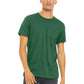Unisex Heather CVC Short Sleeve Tee - BC3001CVC - Heather Grass Green