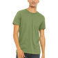 Unisex Heather CVC Short Sleeve Tee - BC3001CVC - Heather Green