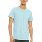 Unisex Heather CVC Short Sleeve Tee - BC3001CVC - Heather Ice Blue