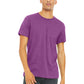 Unisex Heather CVC Short Sleeve Tee - BC3001CVC - Heather Magenta