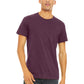 Unisex Heather CVC Short Sleeve Tee - BC3001CVC - Heather Maroon