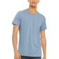 Unisex Heather CVC Short Sleeve Tee - BC3001CVC - Heather Prism Blue