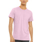 Unisex Heather CVC Short Sleeve Tee - BC3001CVC - Heather Pink