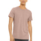 Unisex Heather CVC Short Sleeve Tee - BC3001CVC - Heather Prism Peach