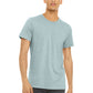 Unisex Heather CVC Short Sleeve Tee - BC3001CVC - Heather Prism Ice Blue