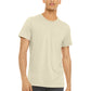 Unisex Heather CVC Short Sleeve Tee - BC3001CVC - Heather Soft Cream