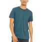 Unisex Heather CVC Short Sleeve Tee - BC3001CVC - Heather Slate