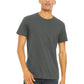 Unisex Heather CVC Short Sleeve Tee - BC3001CVC - Solid Asphalt Blend