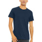 Unisex Heather CVC Short Sleeve Tee - BC3001CVC - Solid Navy Blend