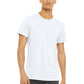 Unisex Heather CVC Short Sleeve Tee - BC3001CVC - Solid White Blend