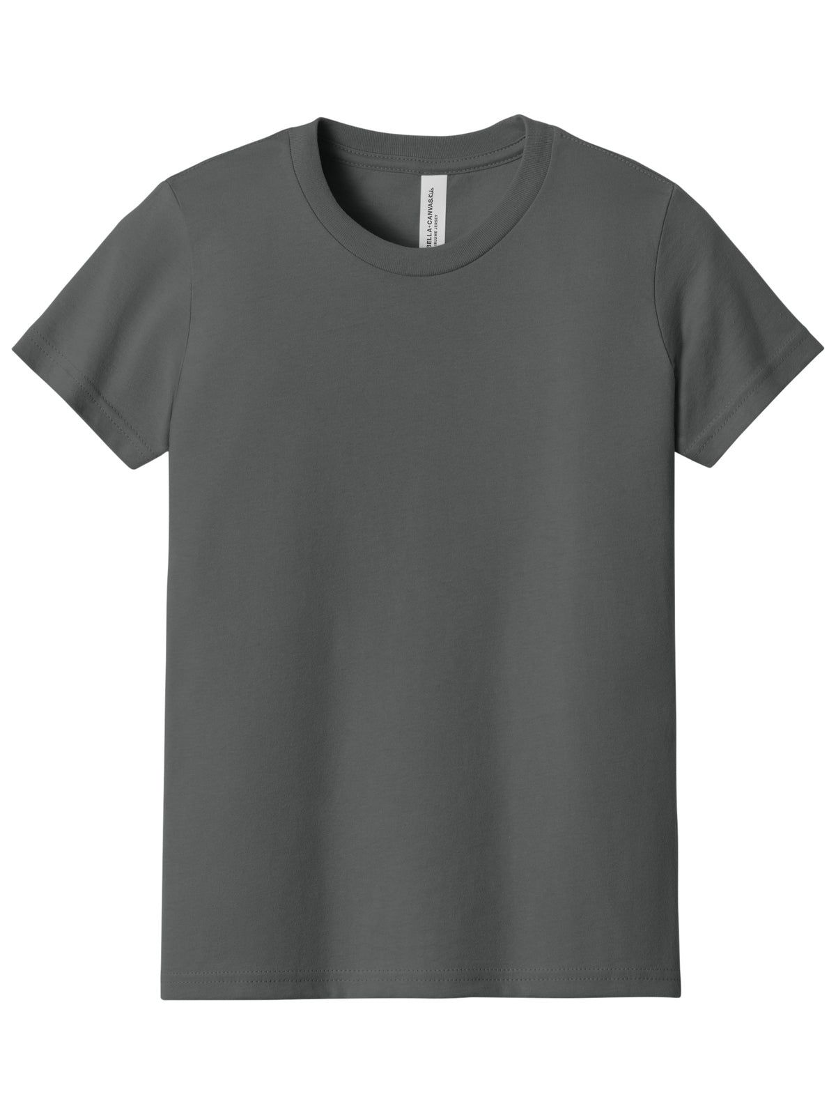 Youth Jersey Short Sleeve Tee - BC3001Y - Asphalt
